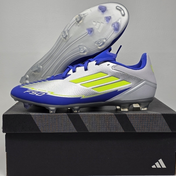 adidas Other - Adidas F50 League Messi Firm Ground Soccer Cleats Grey IG0918 Mens Size 11.5 New